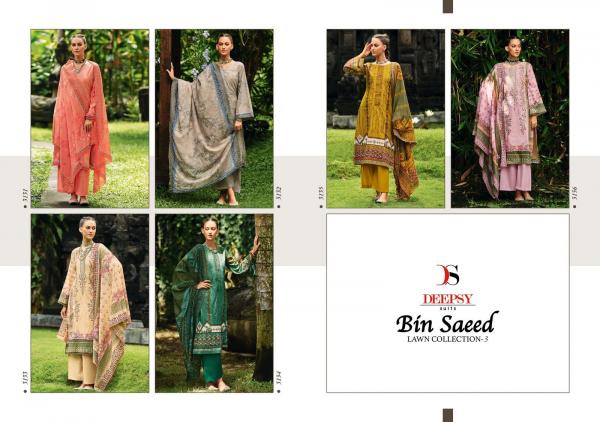 Deepsy Bin Saeed Lawn Collection 3 Cotton Salwar Kameez